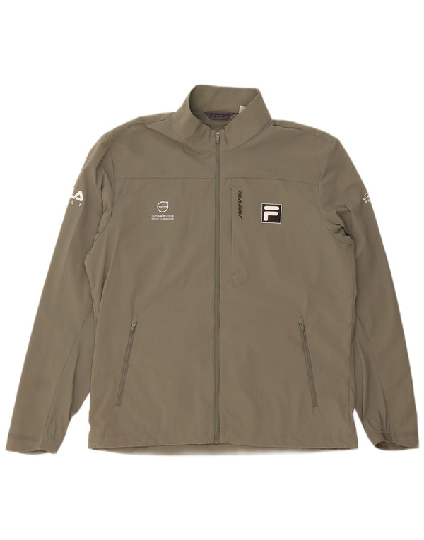 Fila Veste de survêtement coupe régulière pour femme UK 18 XL Kaki