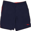 FILA Mens Sport Shorts Large Navy Blue Vintage Fila and Second-Hand Fila from Messina Hembry 