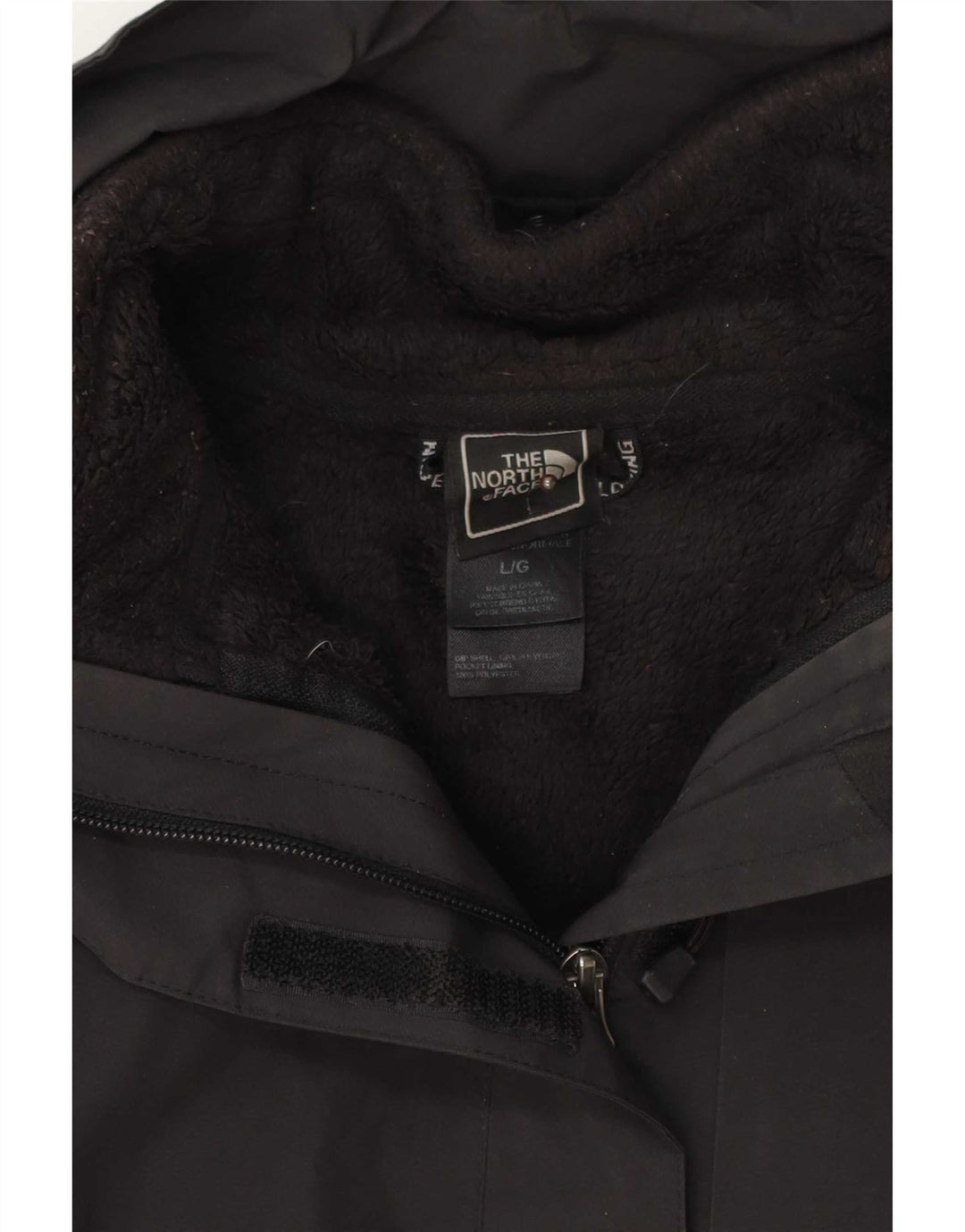 The North Face Damen Windjacke UK 16 Large Schwarz Polyester