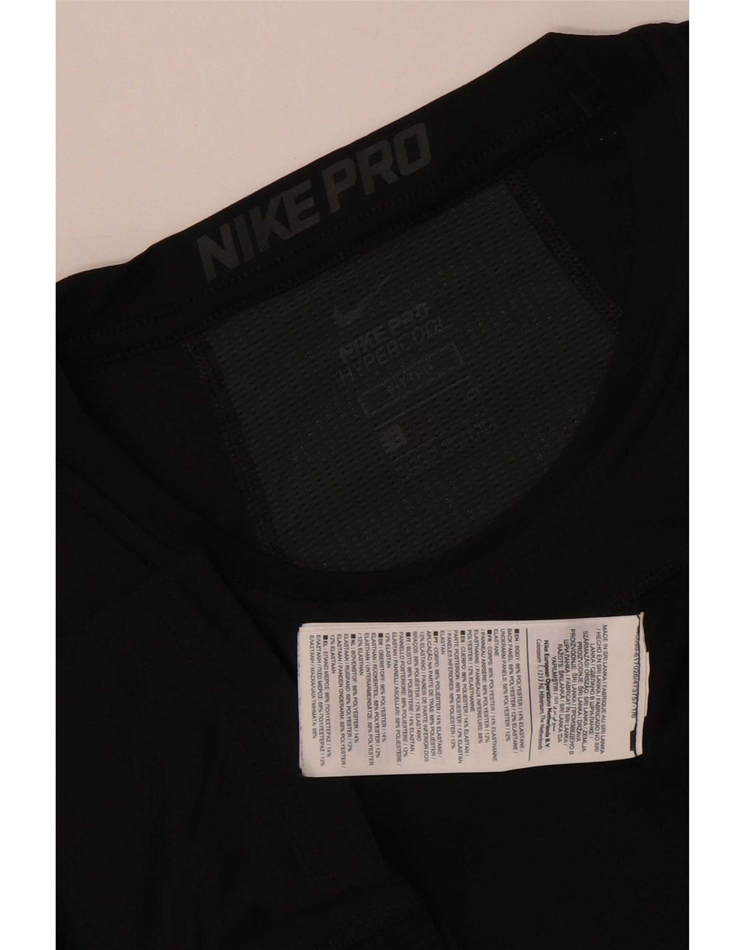Γραφικό γιλέκο Nike ανδρικό Dri Fit Μικρό μαύρο γεωμετρικό πολυεστέρα