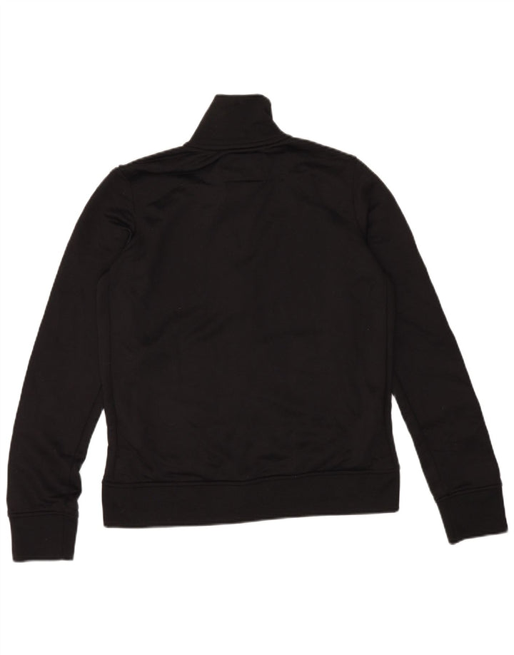 SUPERDRY træningsdragt topjakke til kvinder UK 14 Medium Sort Colourblock
