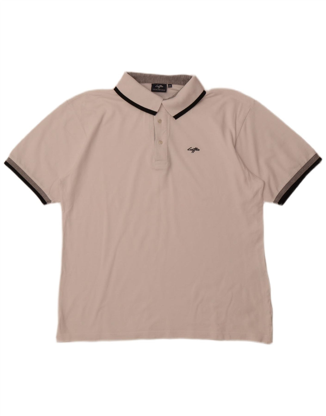 LOTTO Mens Polo Shirt 2XL White