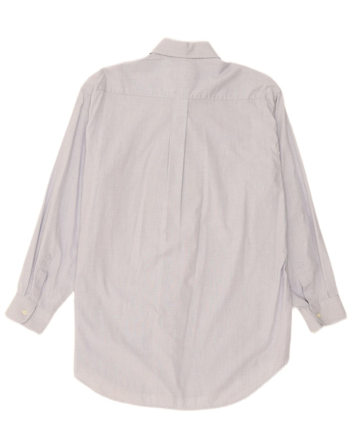 Sisley Chemise Vichy Bleu Moyen Homme