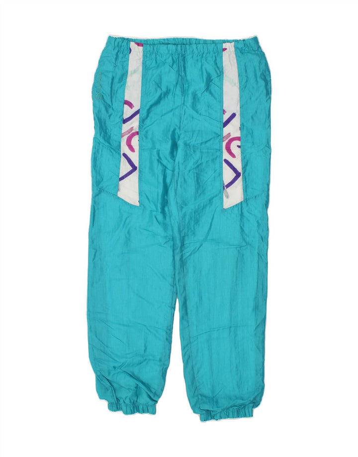 SERGIO TACCHINI Womens Tracksuit Trousers Joggers IT 46 Large Blue Vintage Sergio Tacchini and Second-Hand Sergio Tacchini from Messina Hembry 