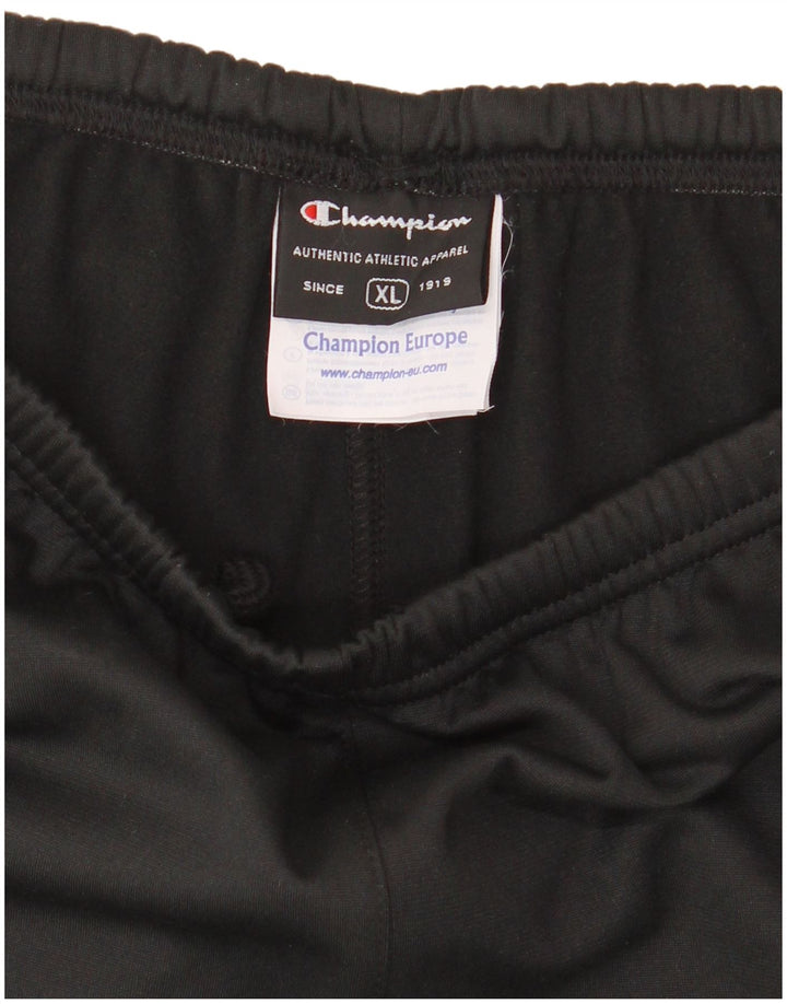 Champion Womens Tracksuit Trousers UK 18 XL  Black Polyester