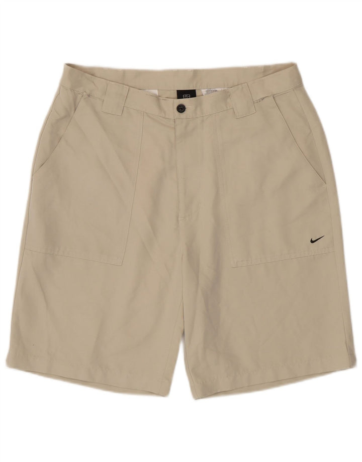 Nike Chino Shorts til mænd W34 Large Beige Polyester