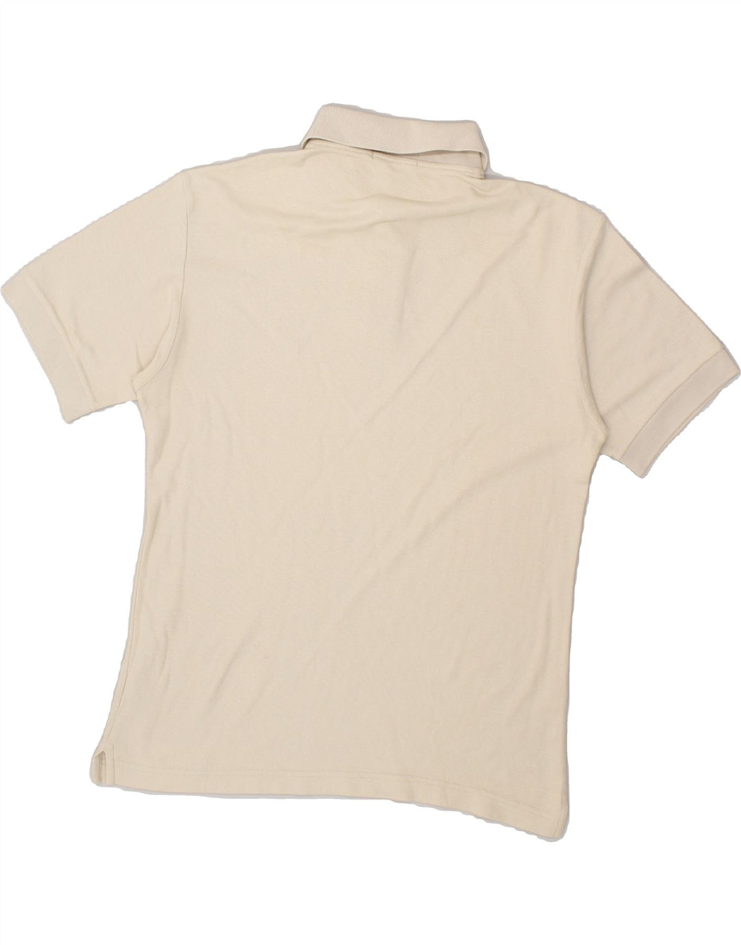 FILA Mens Polo Shirt IT 46 Small Beige Cotton Vintage Fila and Second-Hand Fila from Messina Hembry 