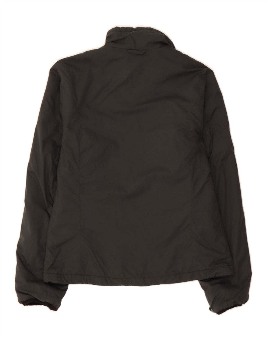 JACK WOLFSKIN Womens Windbreaker Jacket UK 10 Small Black Polyamide Vintage Jack Wolfskin and Second-Hand Jack Wolfskin from Messina Hembry 