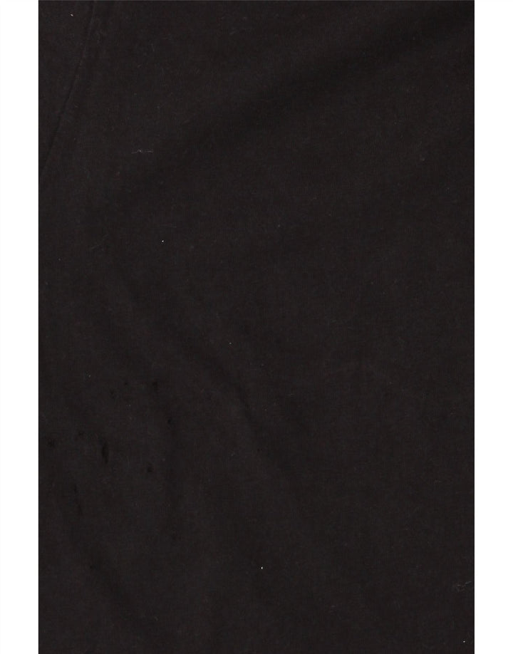 CHAMPION Womens Oversized Graphic T-Shirt Top UK 14 Medium Black Vintage Champion and Second-Hand Champion from Messina Hembry 