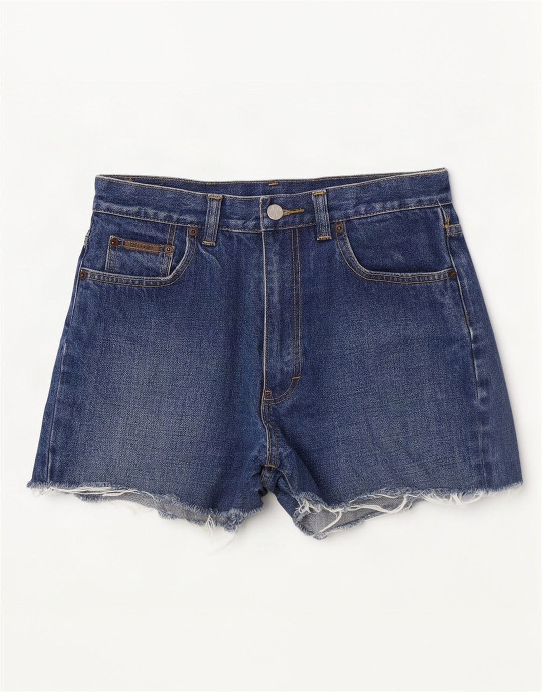 Calvin Klein denimshorts til kvinder W30 Mellemblå bomuld