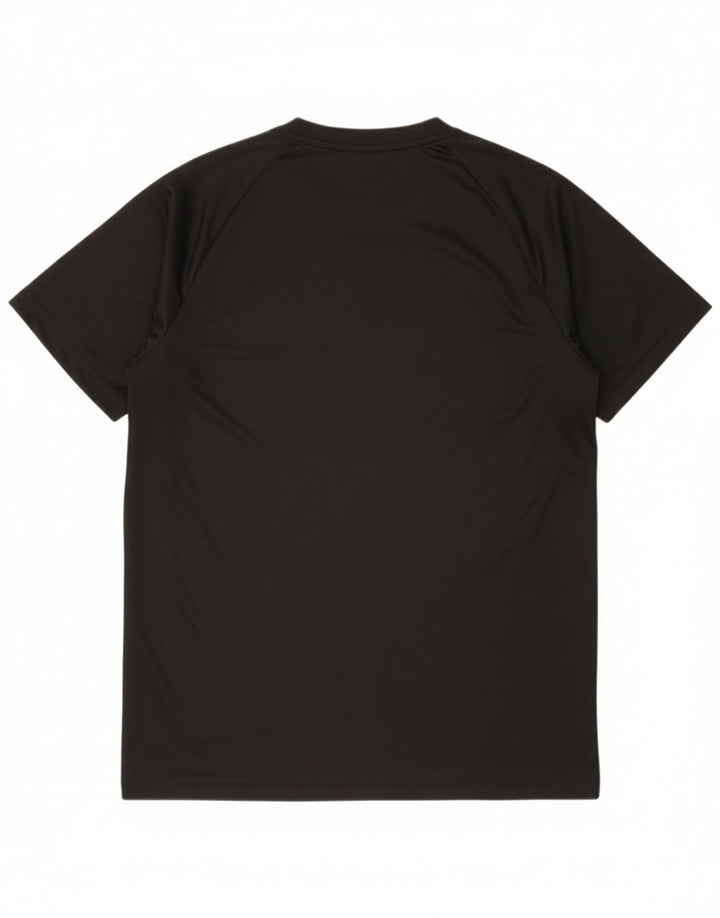 Adidas Mens Climalite T-Shirt Top Large Black Polyester