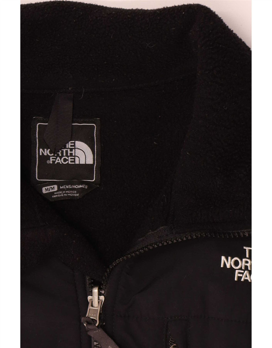 The North Face Mens Fleece Jacket UK 38 Medium Black Polyester