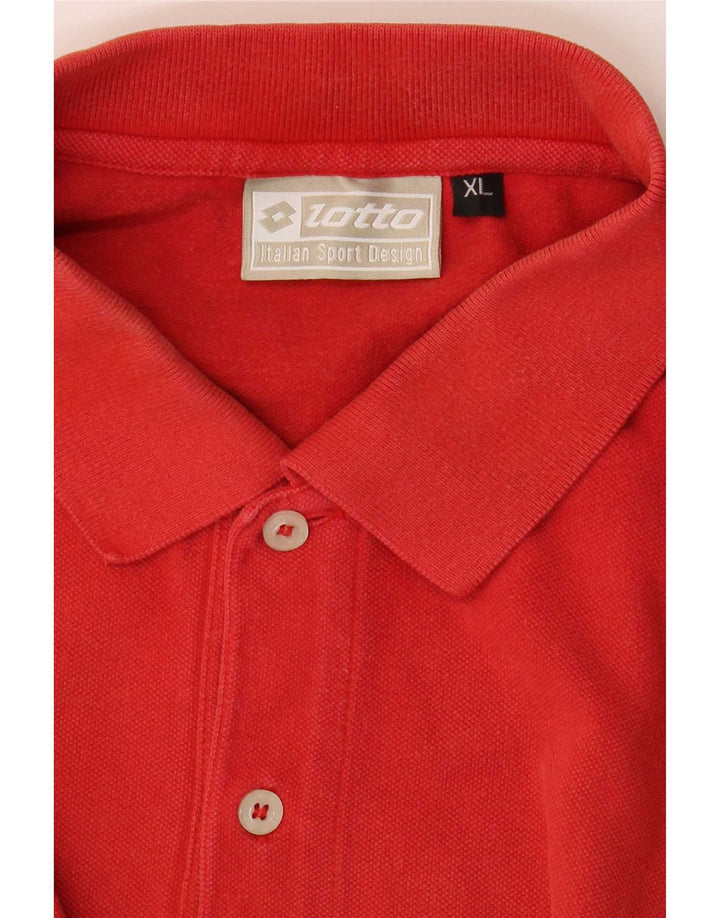 Kappa herre poloshirt XL Rød