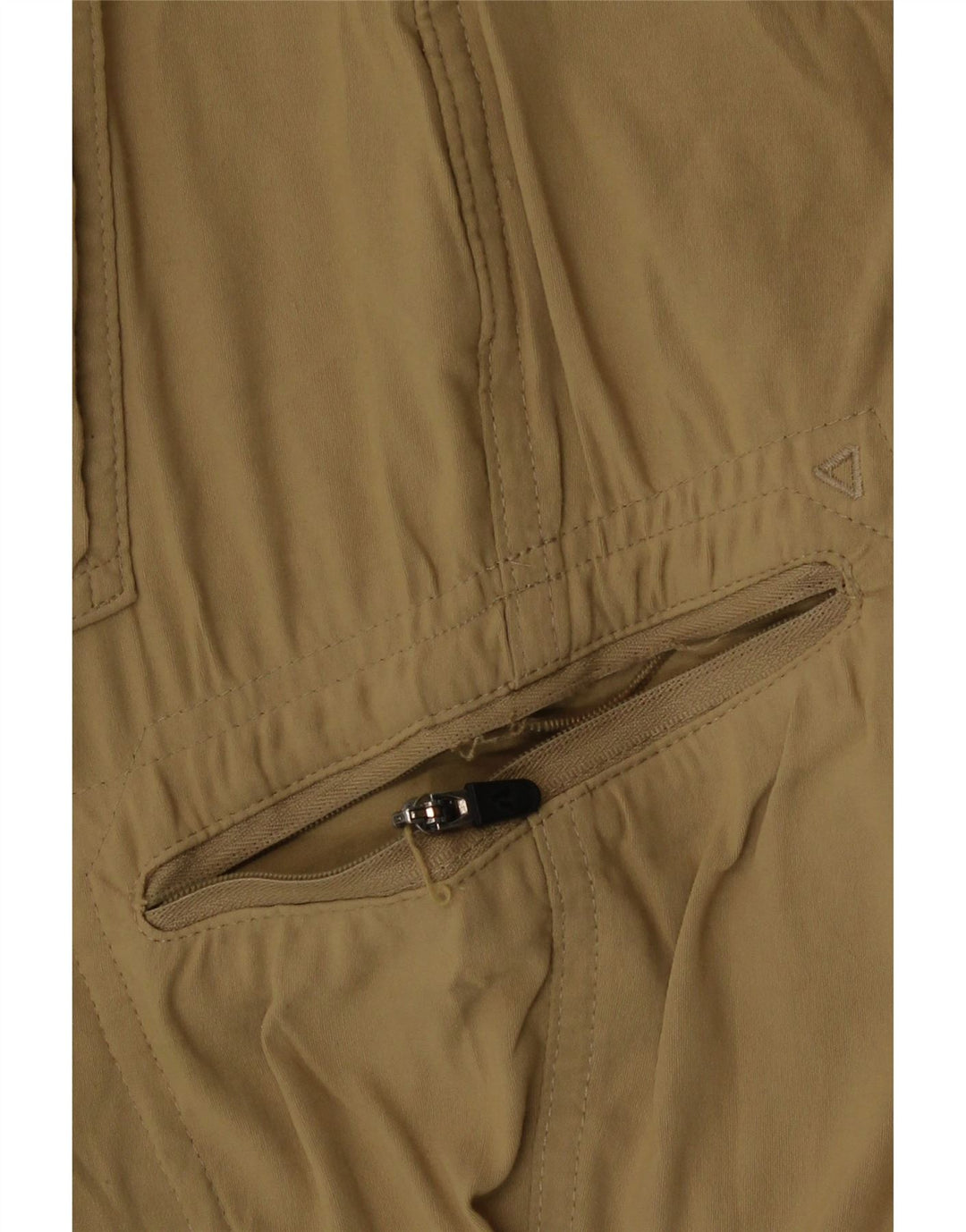 Eddie Bauer Herre Cargo Shorts W32 Large Khaki Nylon