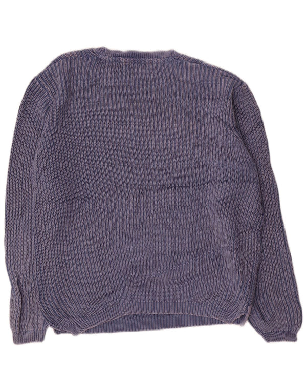 Avirex Damen Pullover mit grafischem U-Boot-Ausschnitt, UK 18, XL, Marineblau, USA