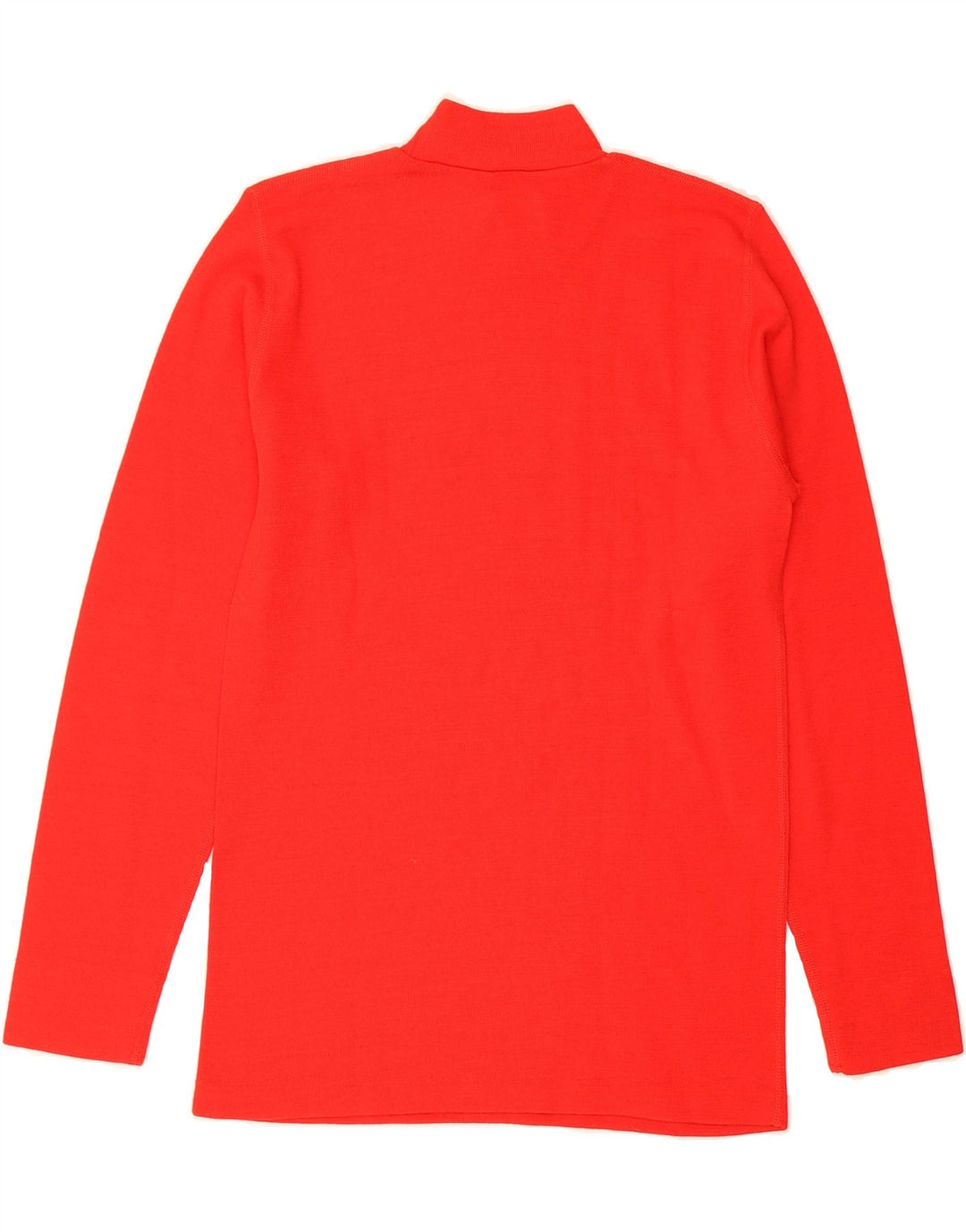 MAGLIERIA Womens Top Long Sleeve UK 10 Small  Red Wool Vintage Maglieria and Second-Hand Maglieria from Messina Hembry 