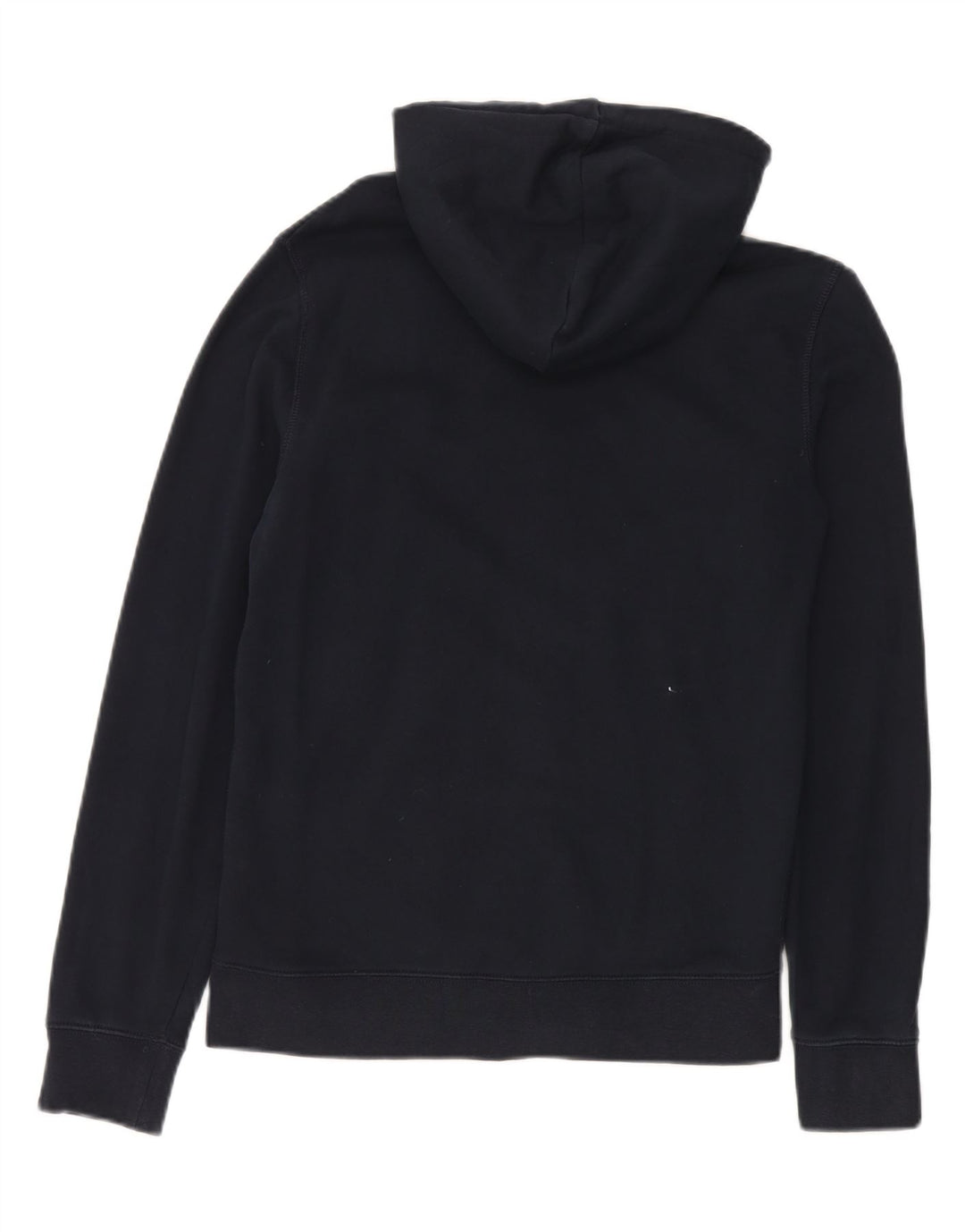 Marks & Spencer Mens Zip Hoodie Sweater Small Navy Blue Cotton