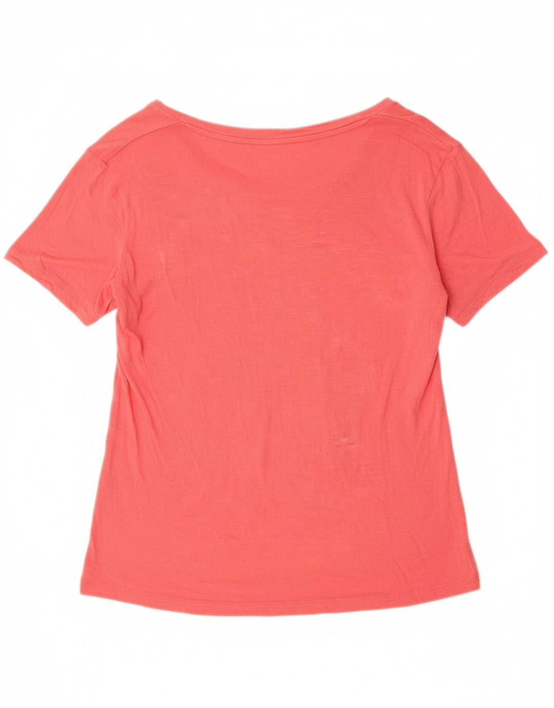 GUESS Womens Graphic T-Shirt Top UK 14 Medium Red