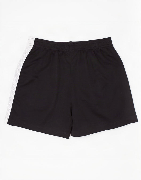 Pantaloncini sportivi Nike da ragazzo Dri Fit 8-9 anni Small Nero Colourblock Poliestere
