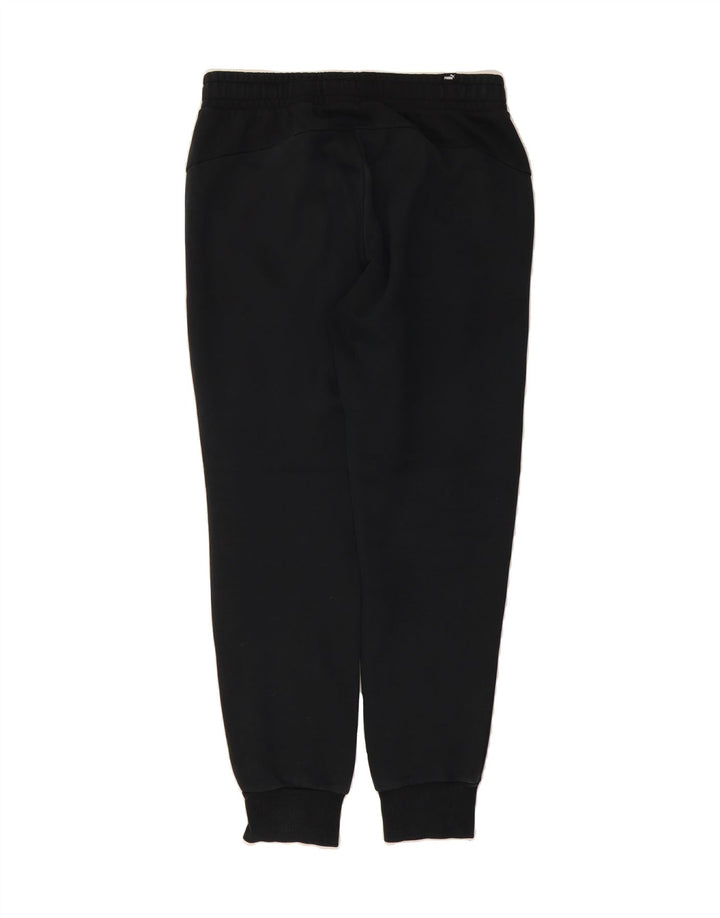 PUMA Mens Tracksuit Trousers Joggers Medium  Black Cotton Vintage Puma and Second-Hand Puma from Messina Hembry 