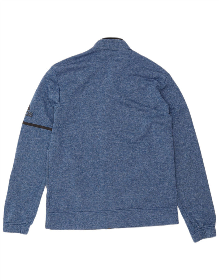 ADIDAS Mens Tracksuit Top Jacket UK 40/42 Medium Blue