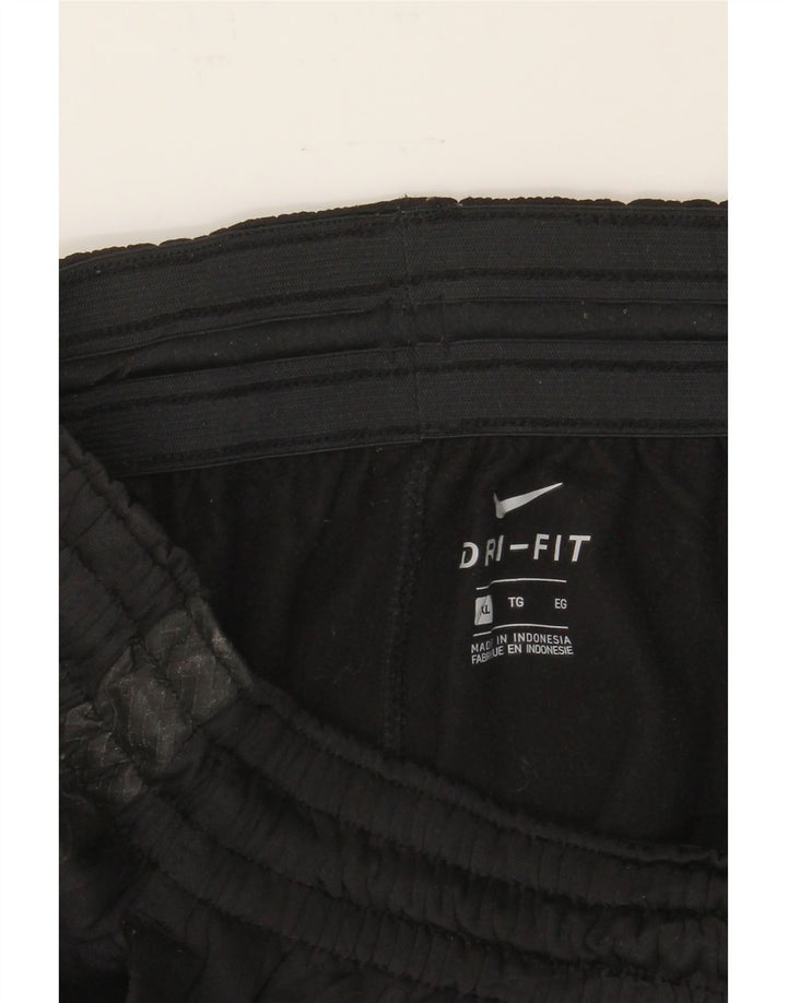 NIKE Mens Dri Fit Graphic Tracksuit Trousers XL  Black Polyester Vintage Nike and Second-Hand Nike from Messina Hembry 