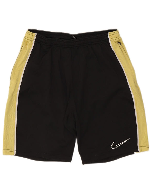 Nike Herre Dri Fit Sportshorts Medium Sort Colourblock Polyester