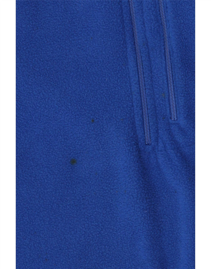 Sprayway Mens Zip Neck Fleece Jumper Medium Blue Polyester