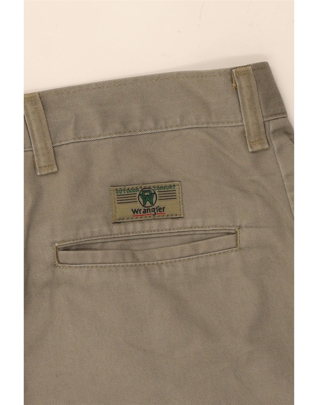 WRANGLER Mens Pegged Chino Shorts W38 XL Grey Vintage Wrangler and Second-Hand Wrangler from Messina Hembry 