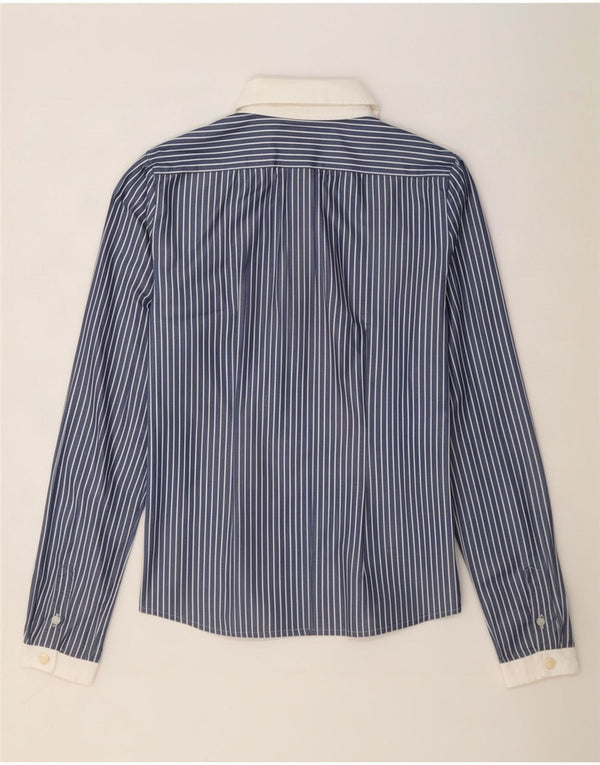 Bluză cămașă pentru femei Dolce & Gabbana IT 42 Medium Blue Pinstripe