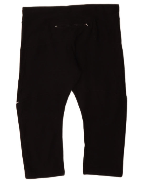Leggings Nike Dri Fit Capri da donna UK 4 XS poliestere nero