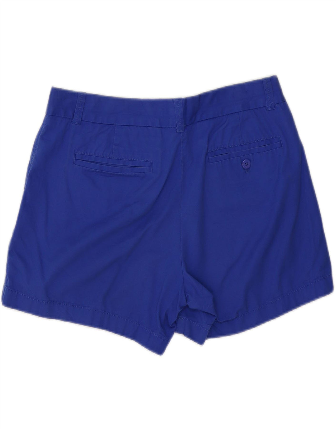 J. CREW Womens Chino Shorts US 6 Medium W30 Blue Cotton Vintage J. Crew and Second-Hand J. Crew from Messina Hembry 