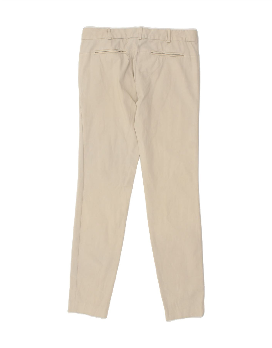 MASSIMO DUTTI Womens Slim Chino Trousers EU 38 Medium W30 L29 Beige Vintage Massimo Dutti and Second-Hand Massimo Dutti from Messina Hembry 