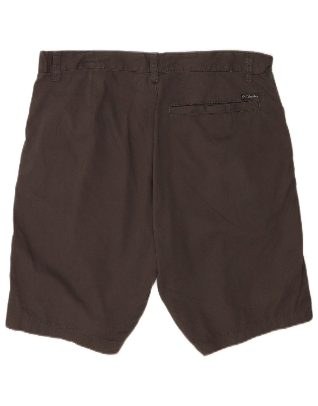 Columbia Mens Regular Chino Shorts W34 Large Grey Cotton