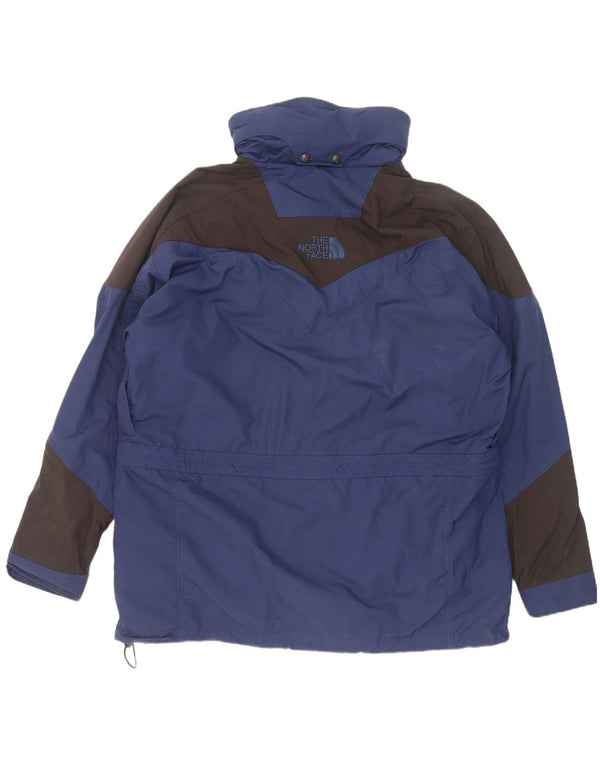Męska kurtka przeciwdeszczowa z kapturem The North Face UK 42 XL w kolorze niebieskim