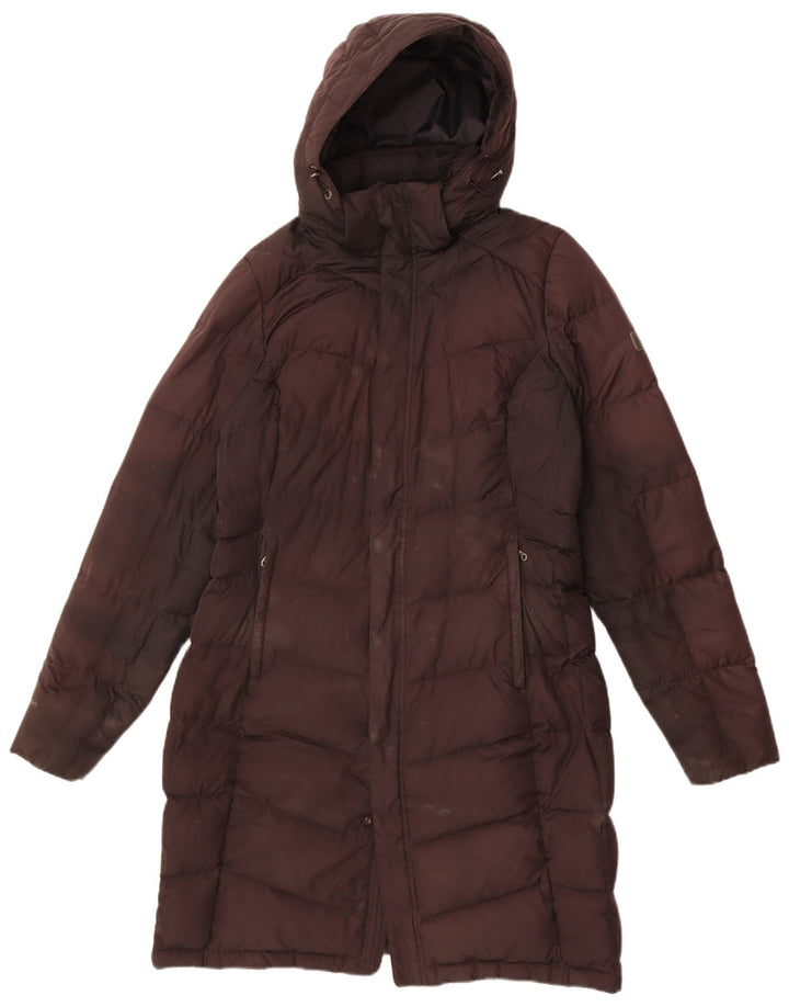 Berghaus Womens Hooded Padded Coat UK 12 Medium Black Polyester