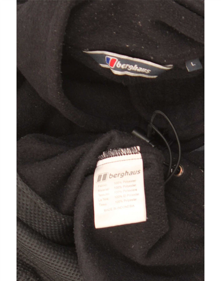 Giacca in pile foderata da uomo Berghaus UK 40 grande poliestere nero
