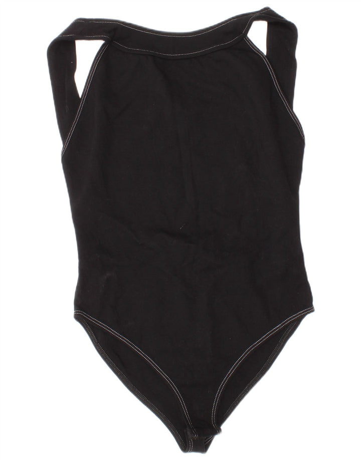 Zara Mujer Body Small Viscosa Negro