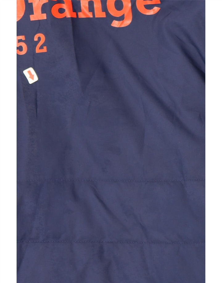 Adidas Jungen Grafik gepolsterte Jacke 13–14 Jahre Marineblau Polyester