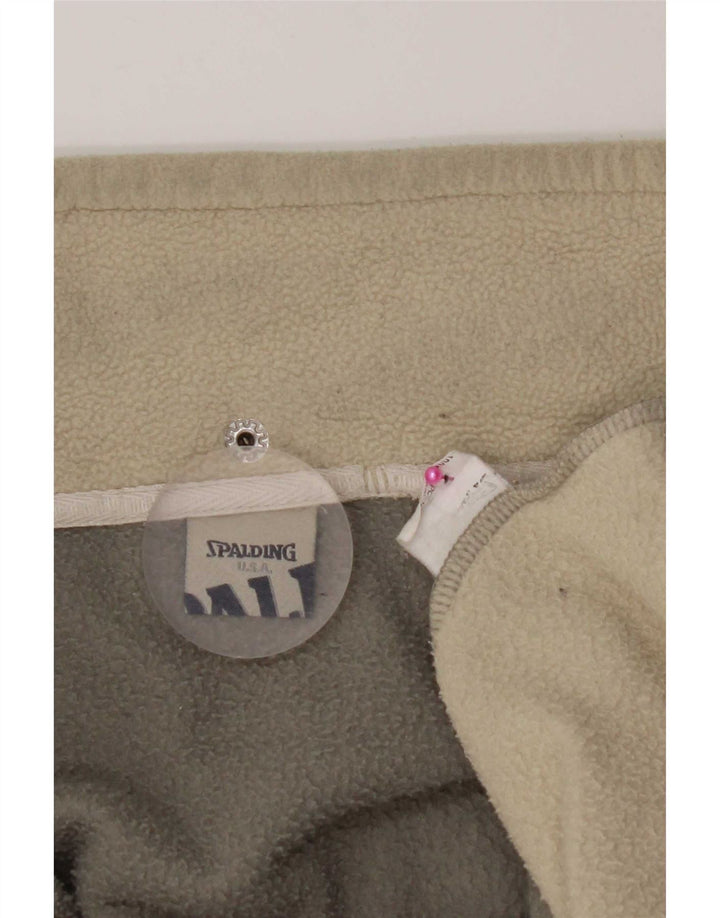 Spalding Mens Liner Fleece Jacket UK 42 XL Grey Colourblock Polyester
