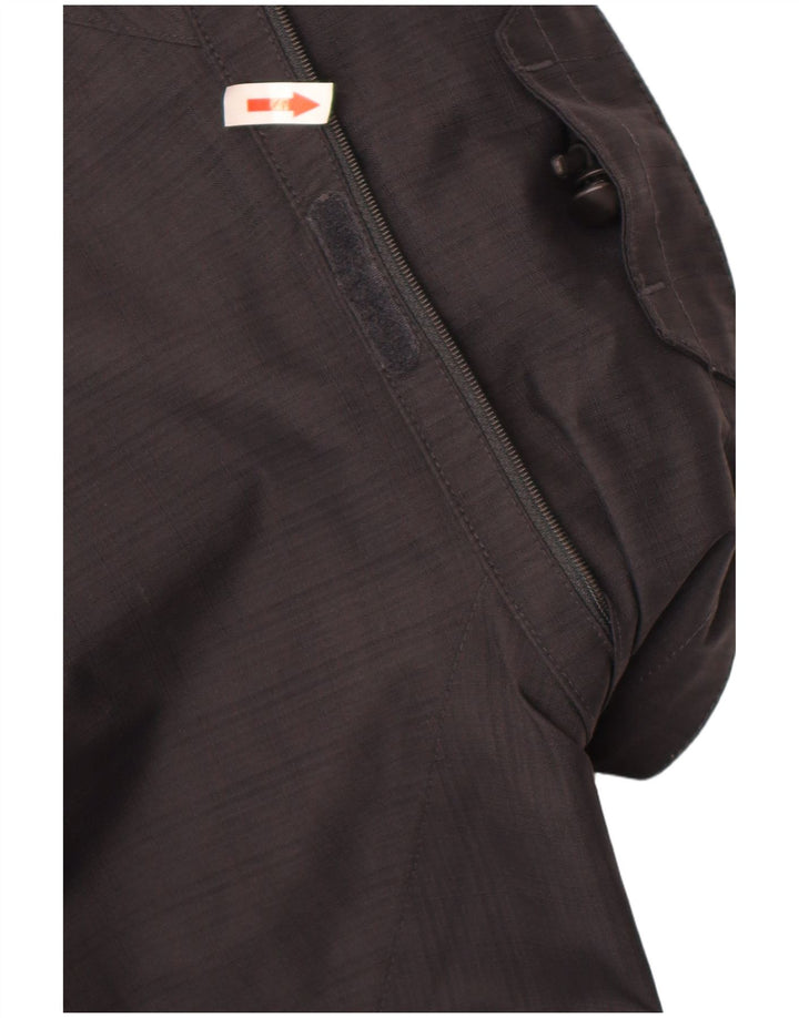 Jack Wolfskin Mens Rain Jacket UK 40 Large Black Polyester