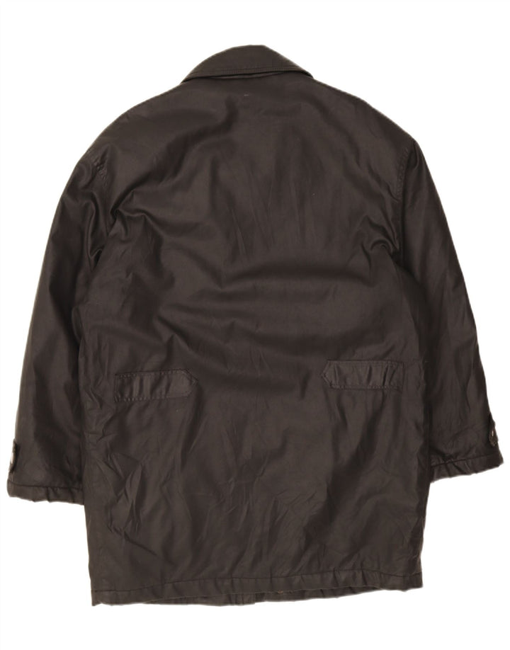 Vintage Mens Windbreaker Coat UK 42 XL Black