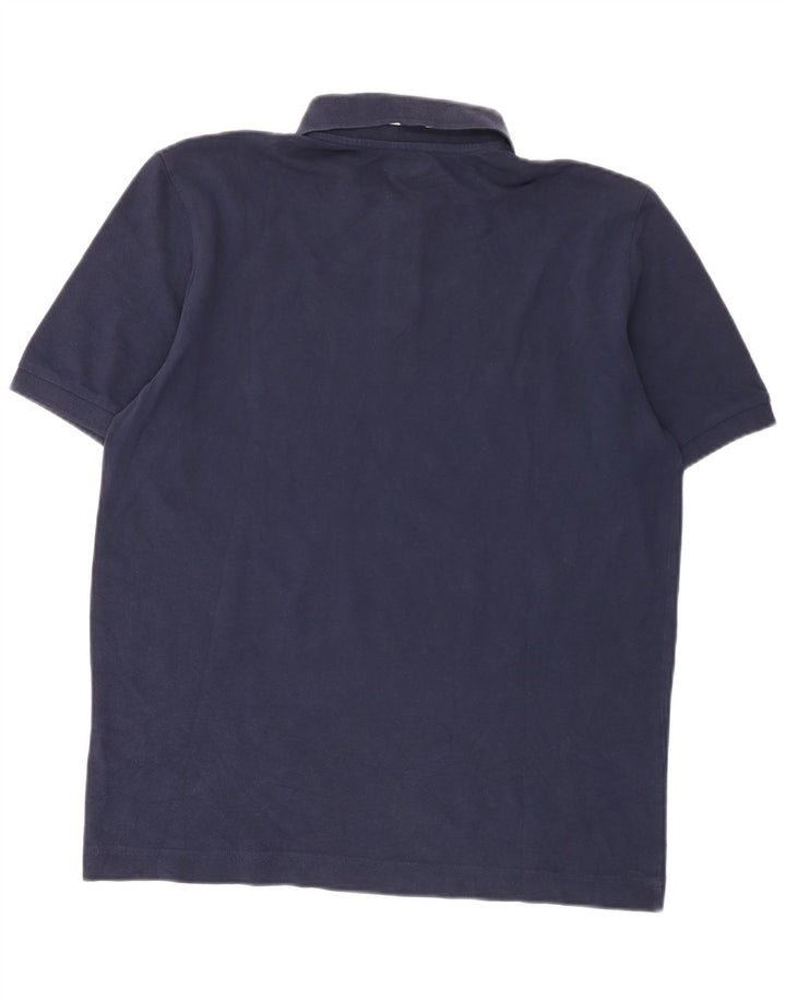 Polo Kappa da uomo grande blu navy