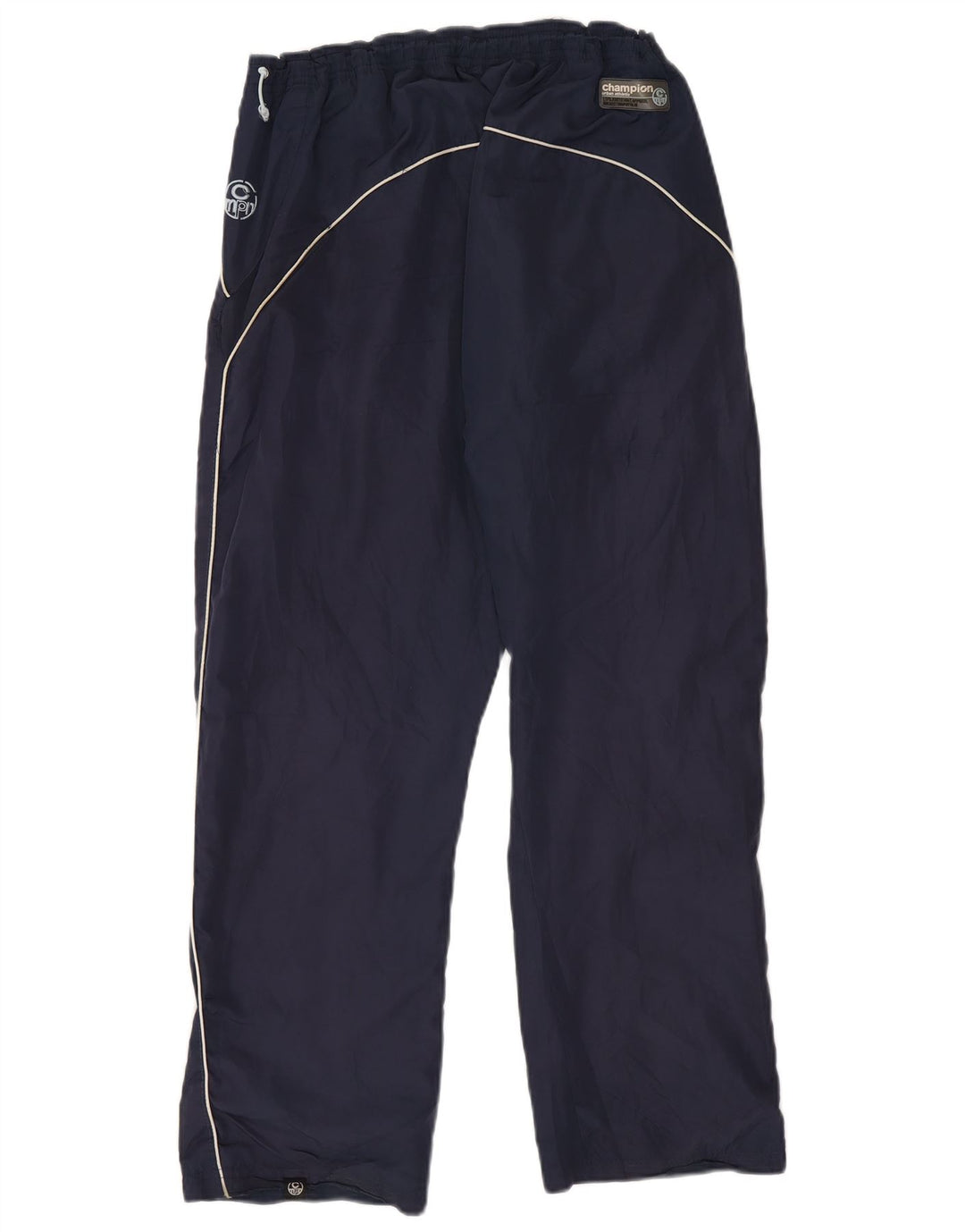 Champion Mens Tracksuit Trousers Medium Navy Blue Polyester
