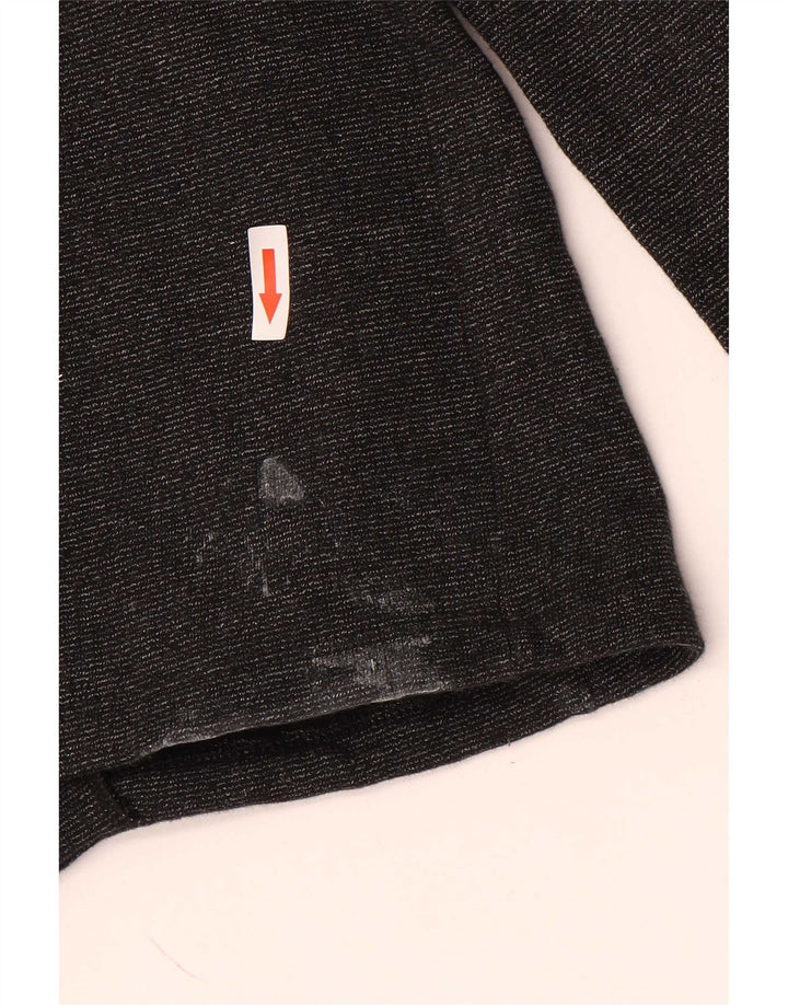 Freddy Womens Oversized træningsdragt Topjakke UK 10 Small Grey Bomuld