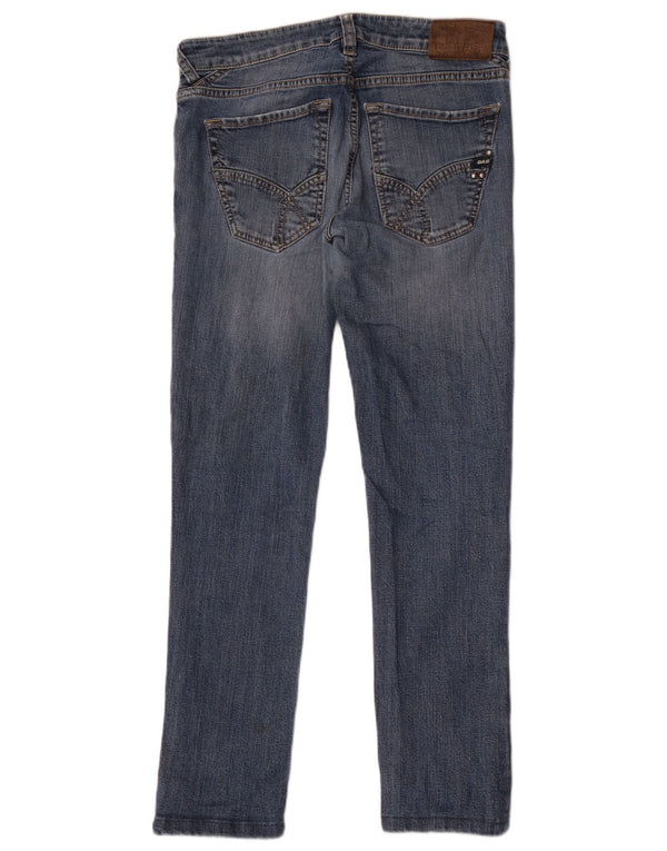 Gas Herren Slim Jeans W31 L29 Blaue Baumwolle