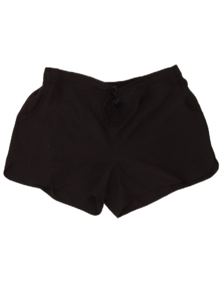 Pantaloncini sportivi da donna Mountain Warehouse UK 16 Large Nero Poliestere