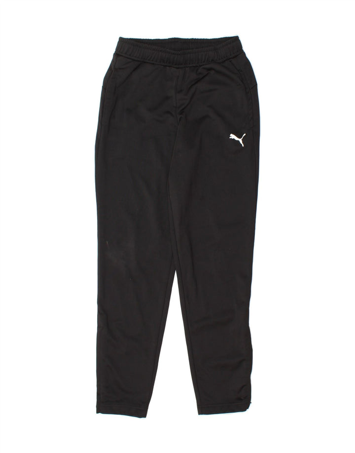 PUMA Boys Tracksuit Trousers 11-12 Years  Black Vintage Puma and Second-Hand Puma from Messina Hembry 
