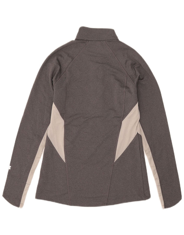 Under Armour Herre Cold Gear Pullover Træningsdragt Top Medium Grå Colourblock