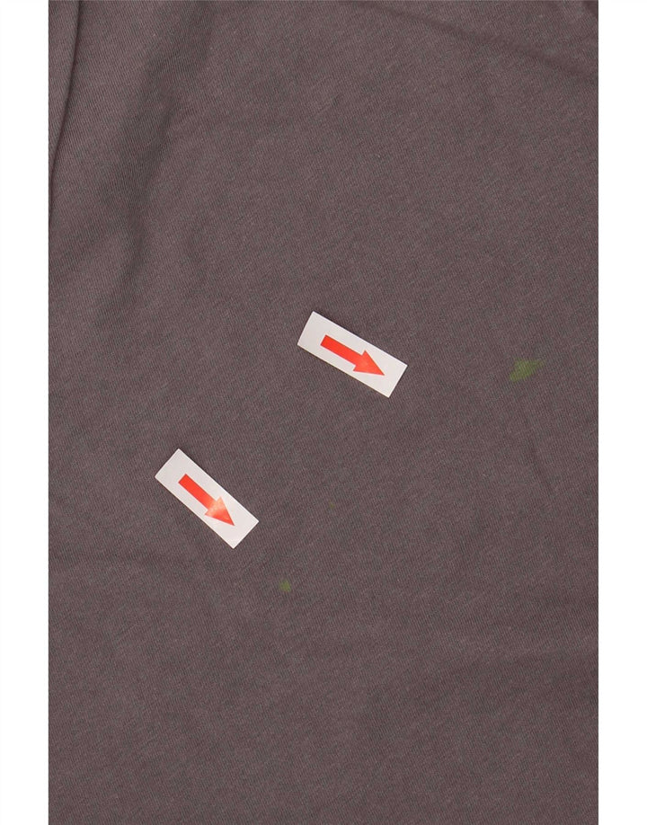 Nike Mens T-Shirt Top Small Grey Cotton